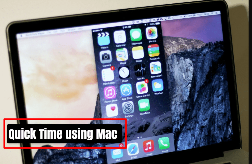 Record iPhone 7 Screen Using Quicktime on Mac