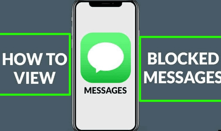 How to check blocked messages on iPhone