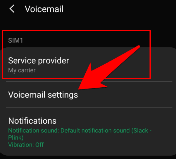 Request New Voicemail Settings From Your Carrier