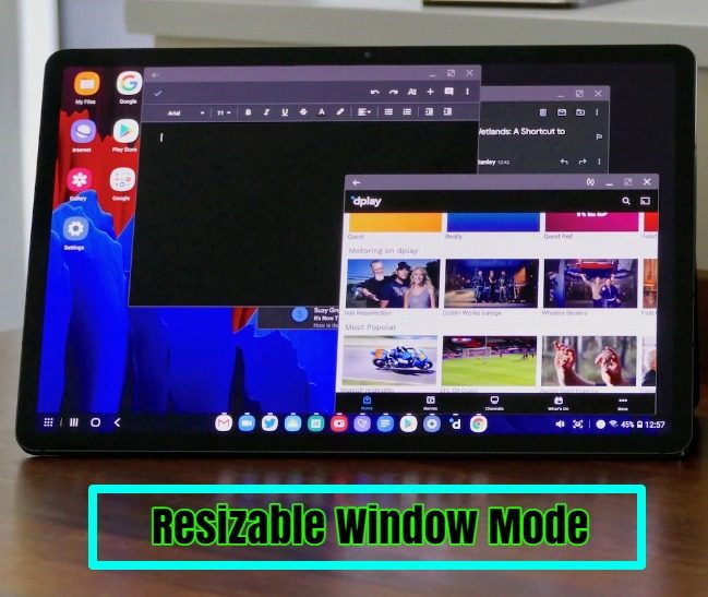 How to use Resizable Window Mode